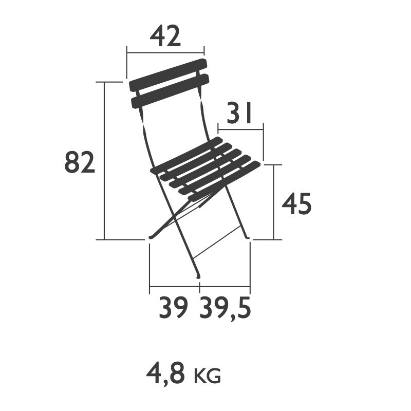 Bistro Metal Garden Set