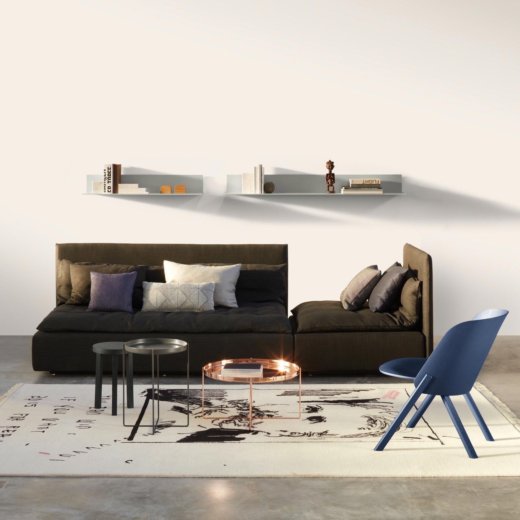 e15 PA03 Alex Side Table Set