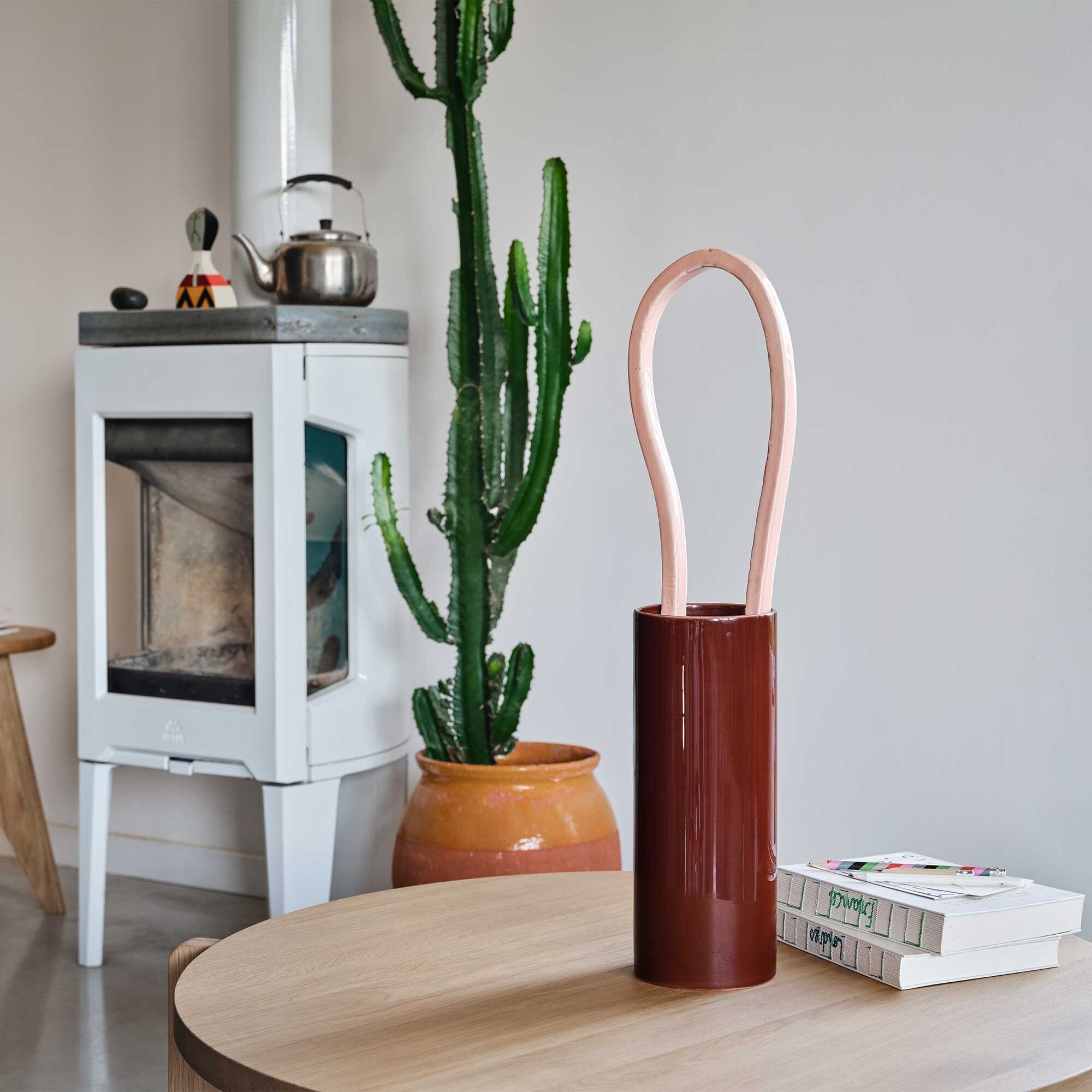 Découpage Boucle Vase