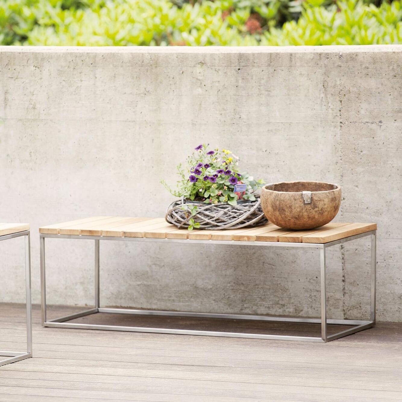 Lux Outdoor Bench/Garden Table