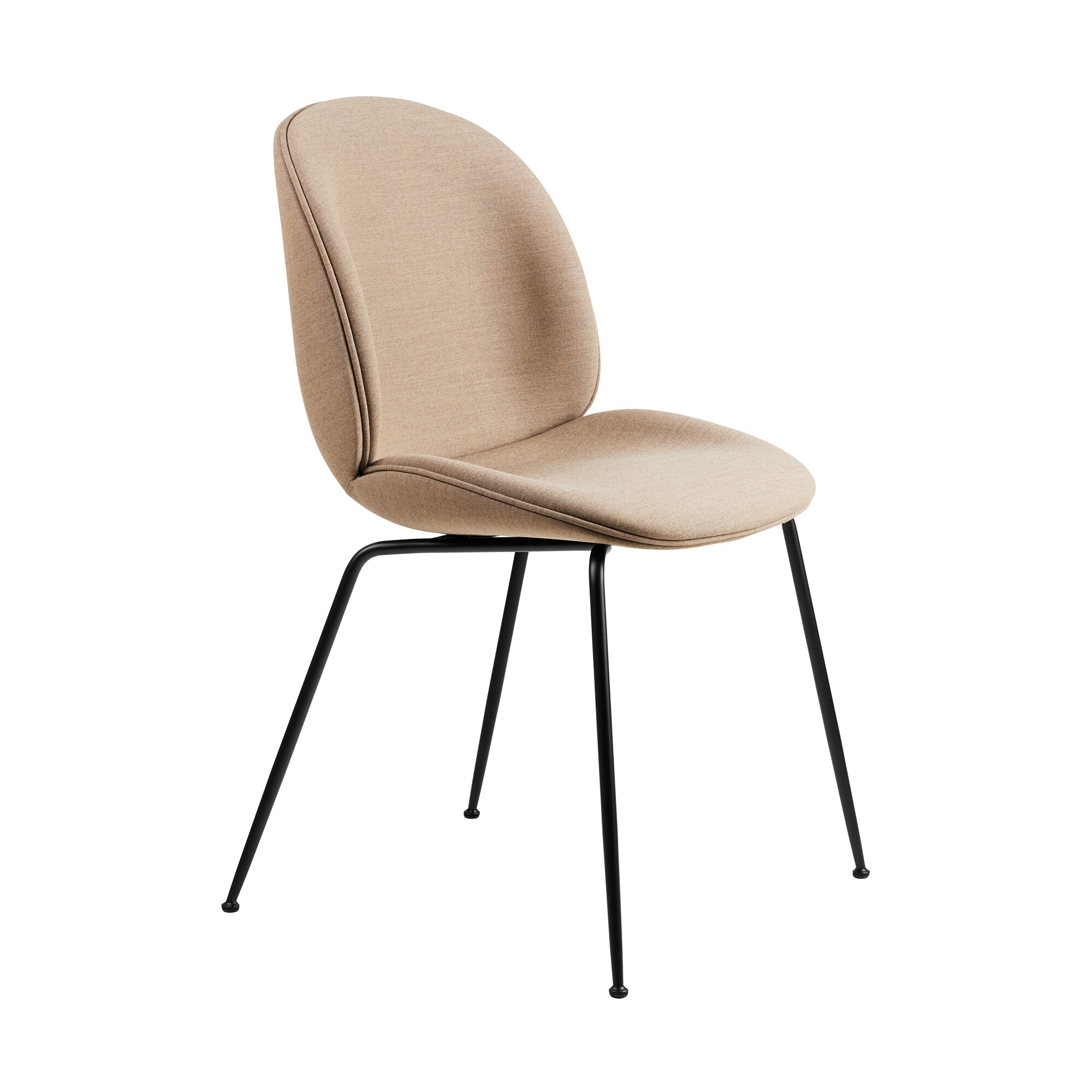 Beetle Dining Chair Full Upholstered Base Conic