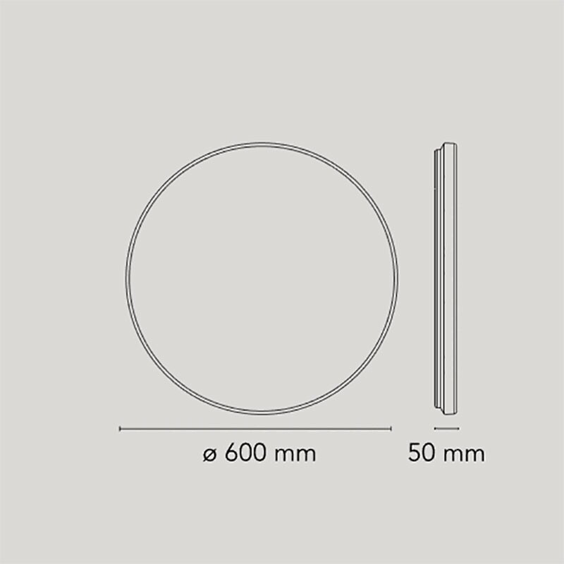 Clara LED Wall Lamp/Ceiling