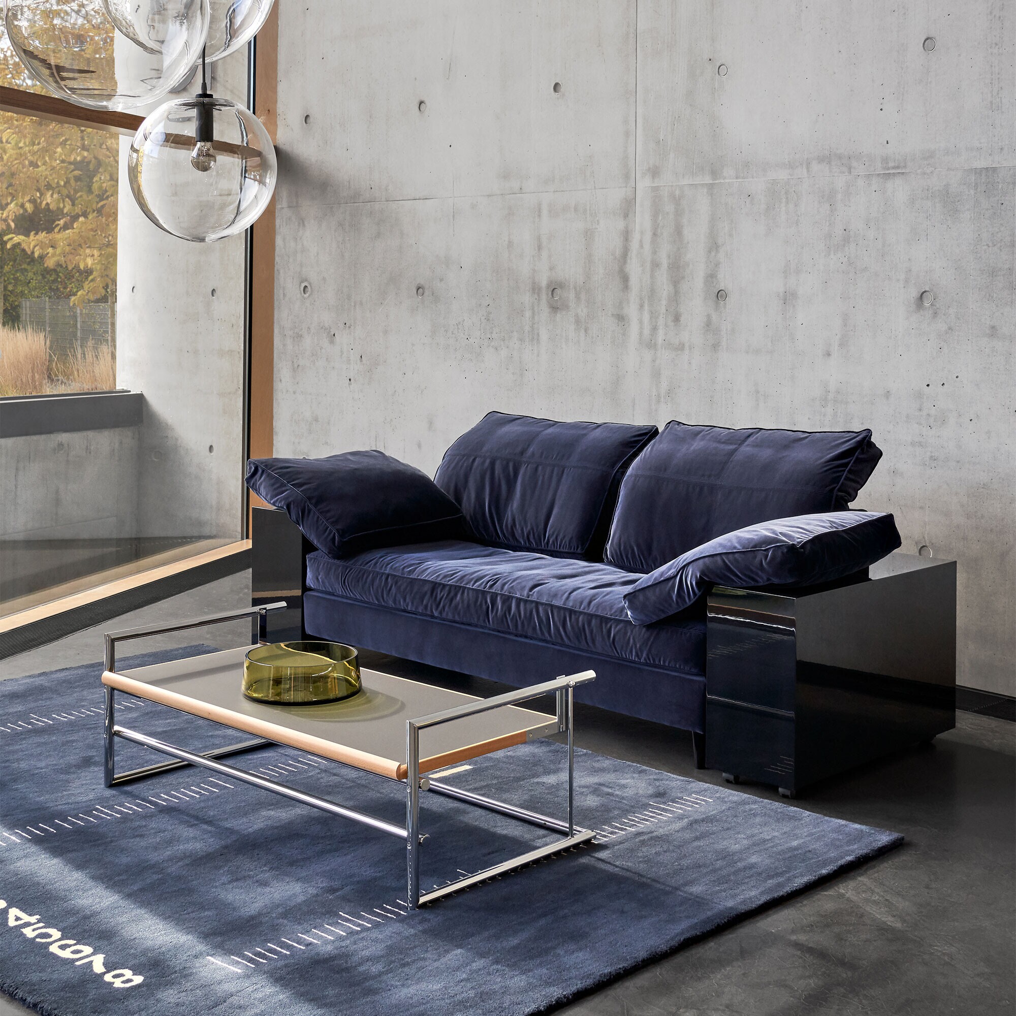 Menton Side Table Height Adjustable