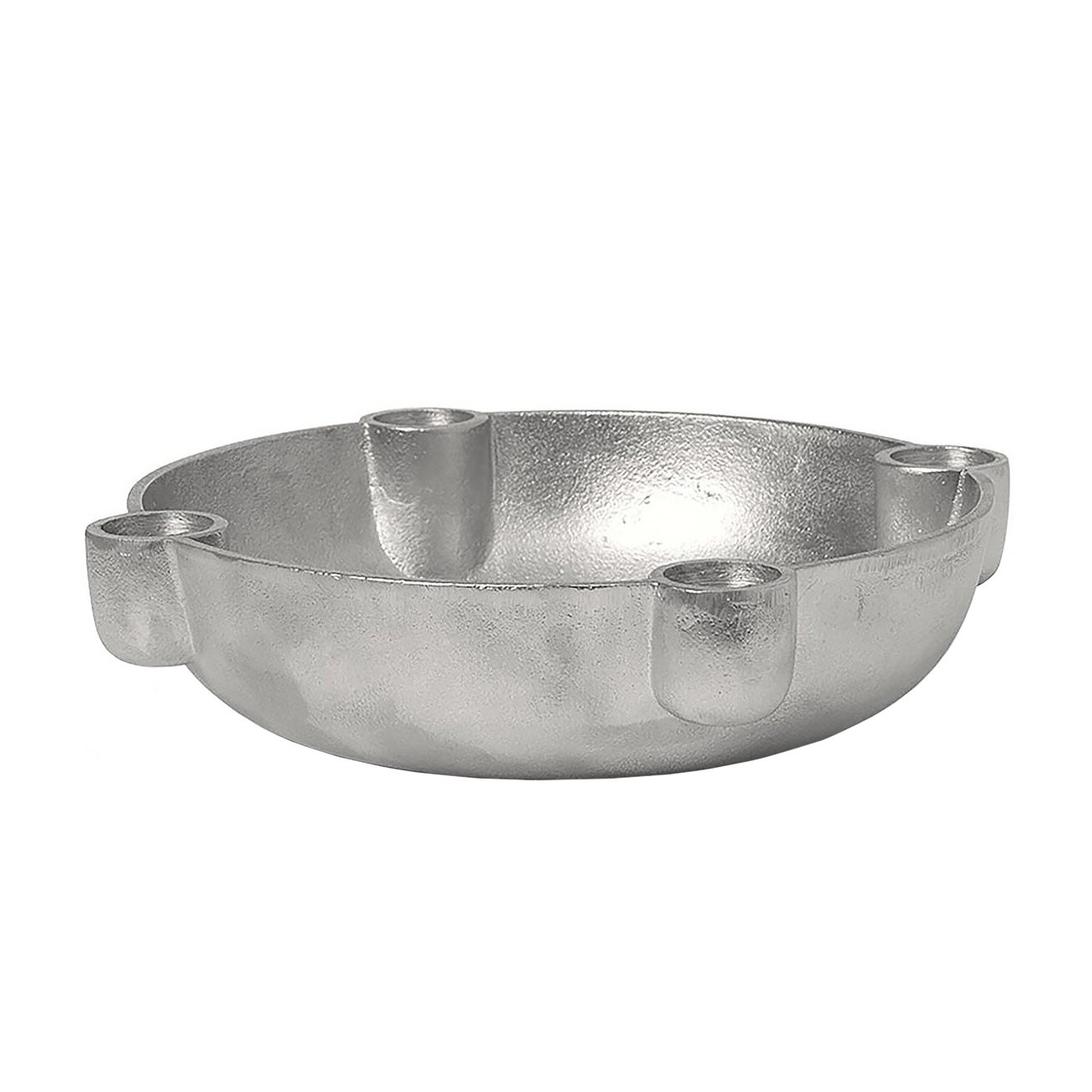 Bowl Candle Holder Aluminum M