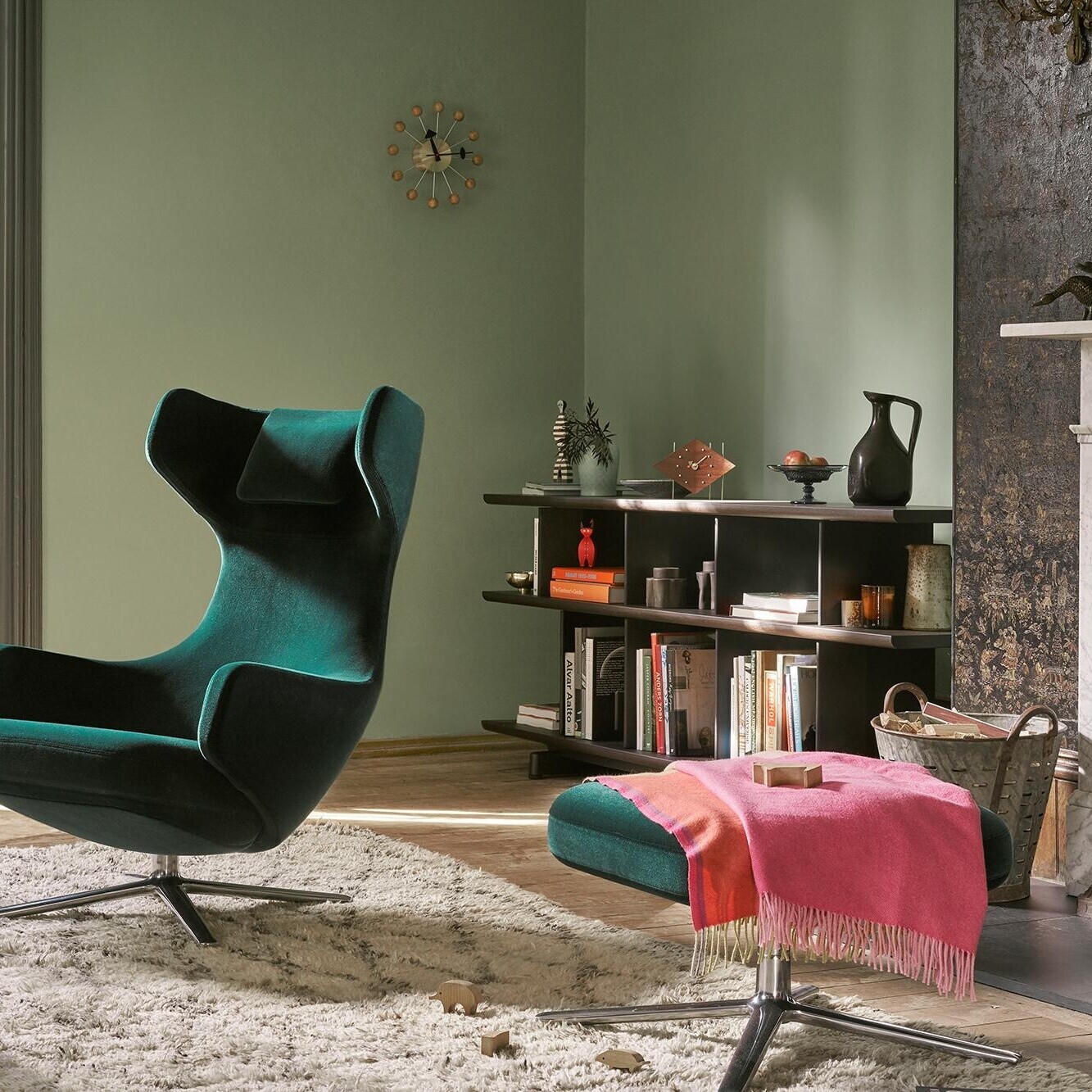 Diamond Clock Nelson Desk Clock