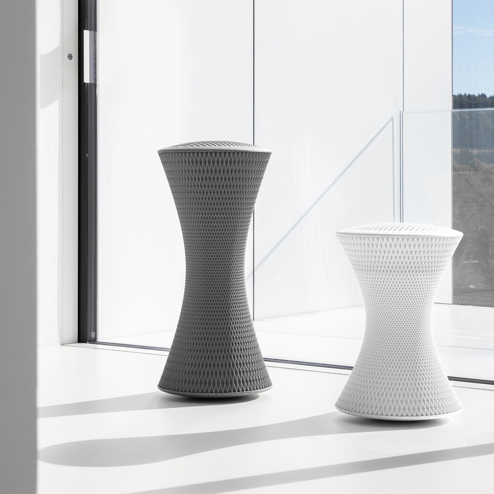 3D One Pure L Stool 76cm