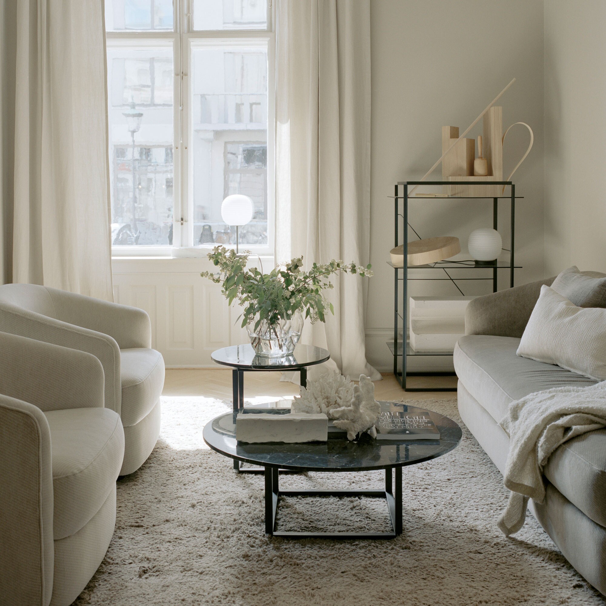 Florence Side Table Ø50cm