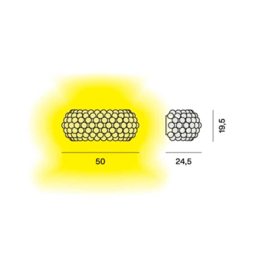 Caboche Plus Media Wall Lamp