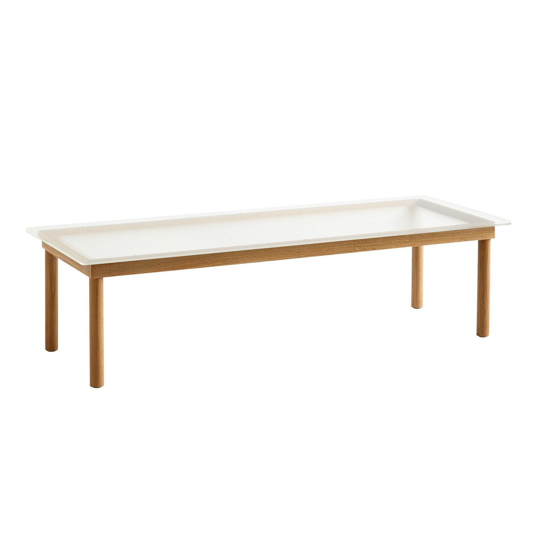 Kofi Coffee Table Oak Base 140x50cm
