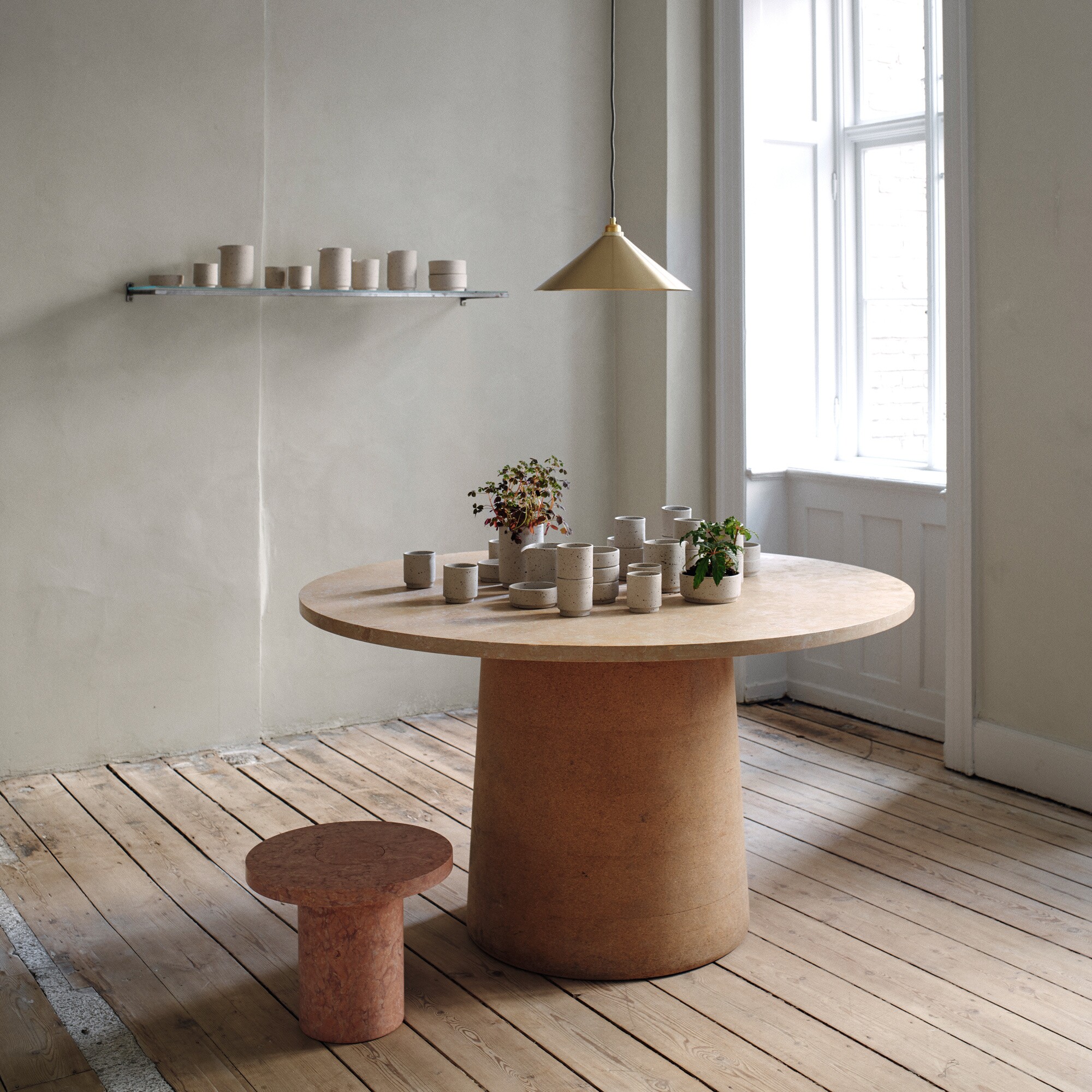 Cone Shade Suspension Lamp