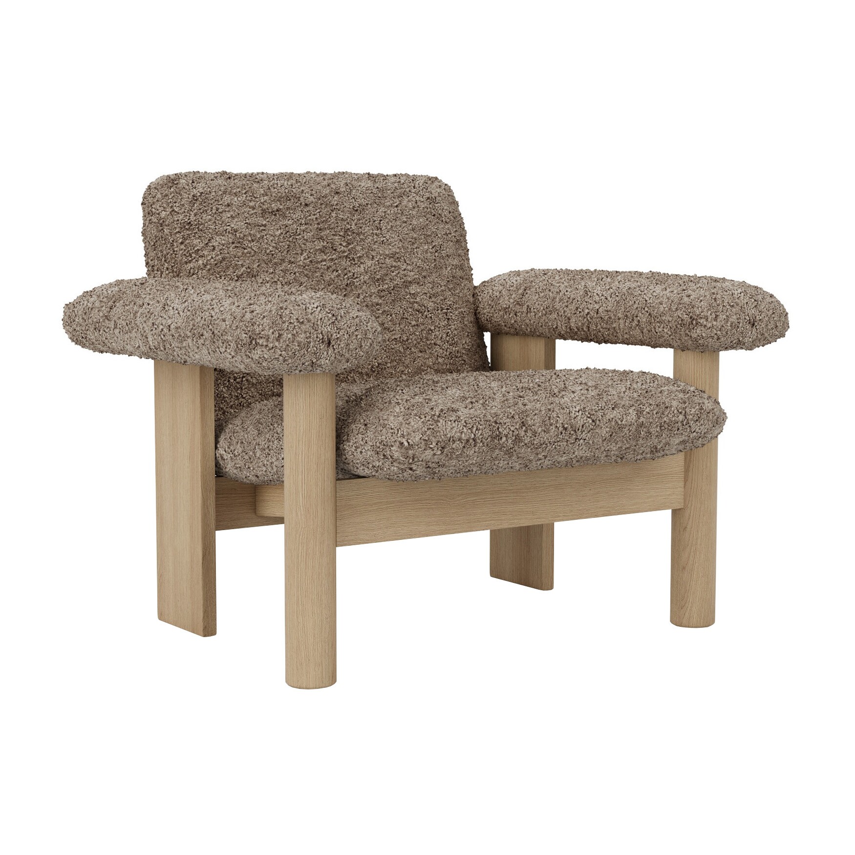 Brasilia Lounge Chair Sheepskin