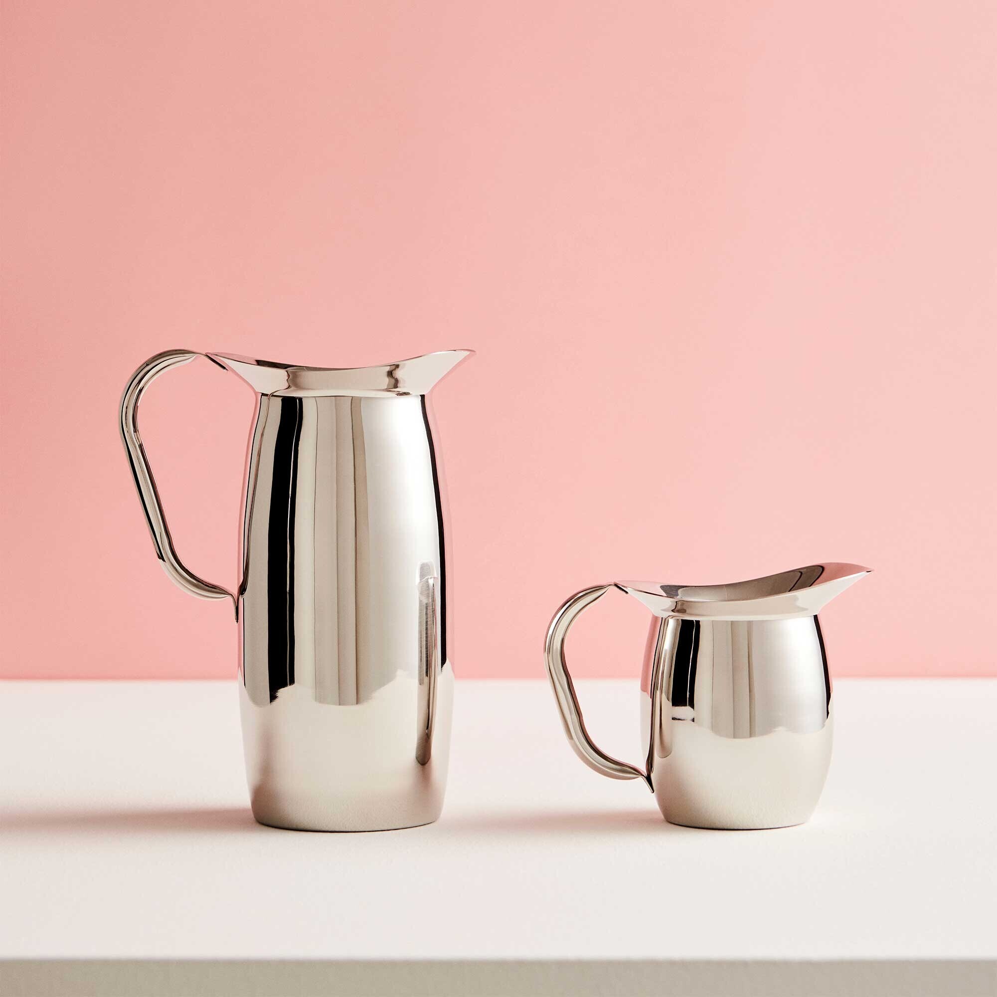 Indian Steel Pitcher Tall