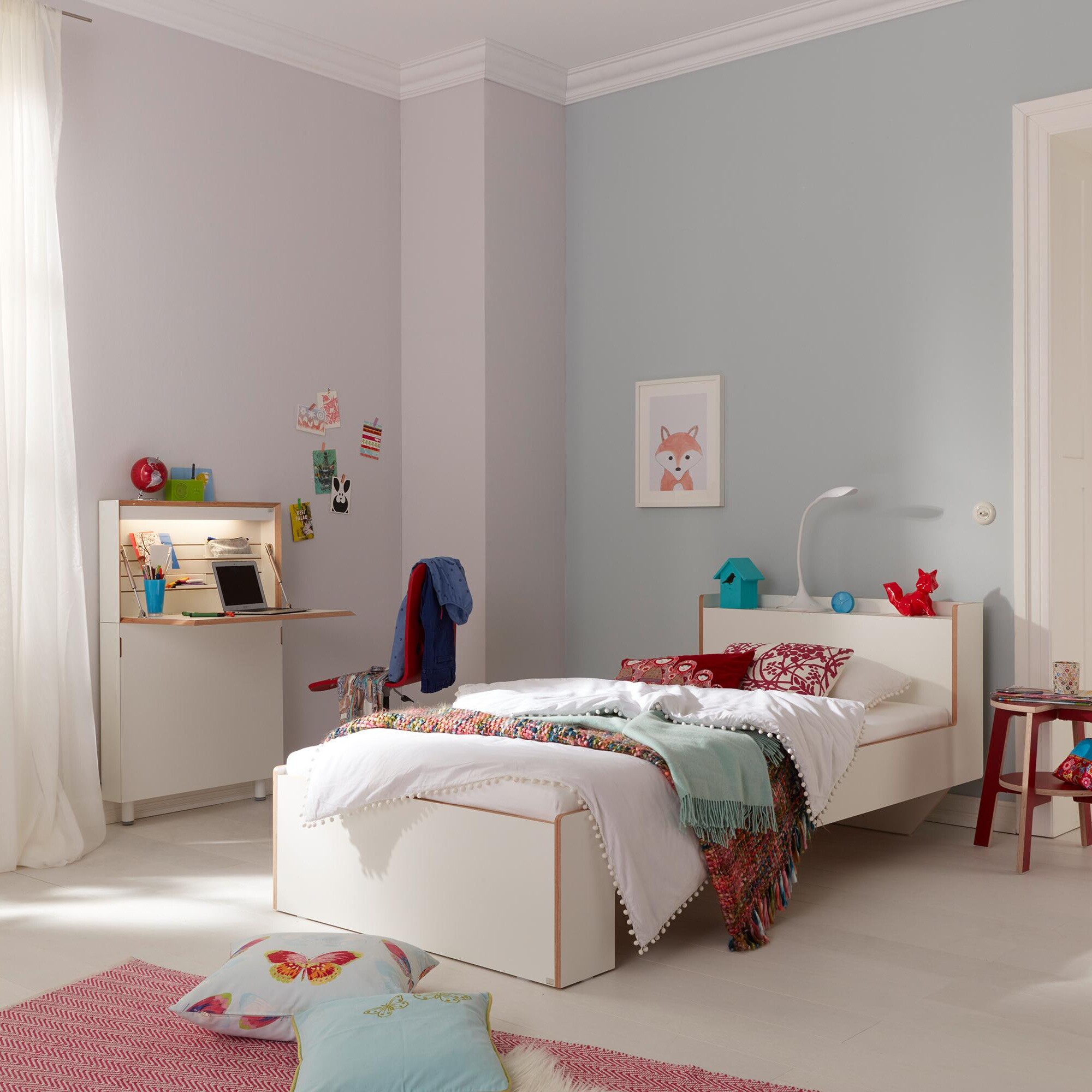 Flatmate Wall Secretary with Birch Edge