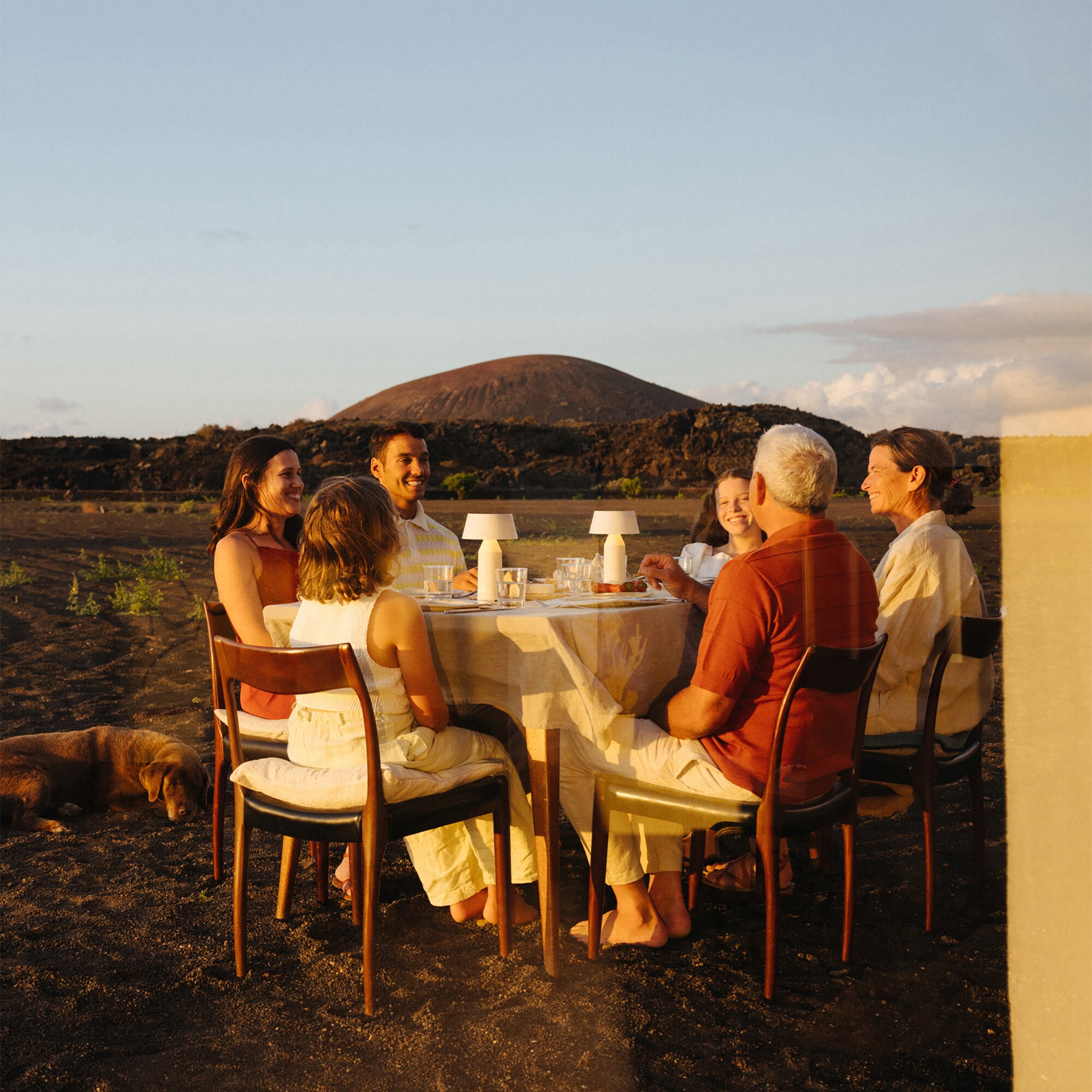 Bicoca LED Table Lamp with Battery