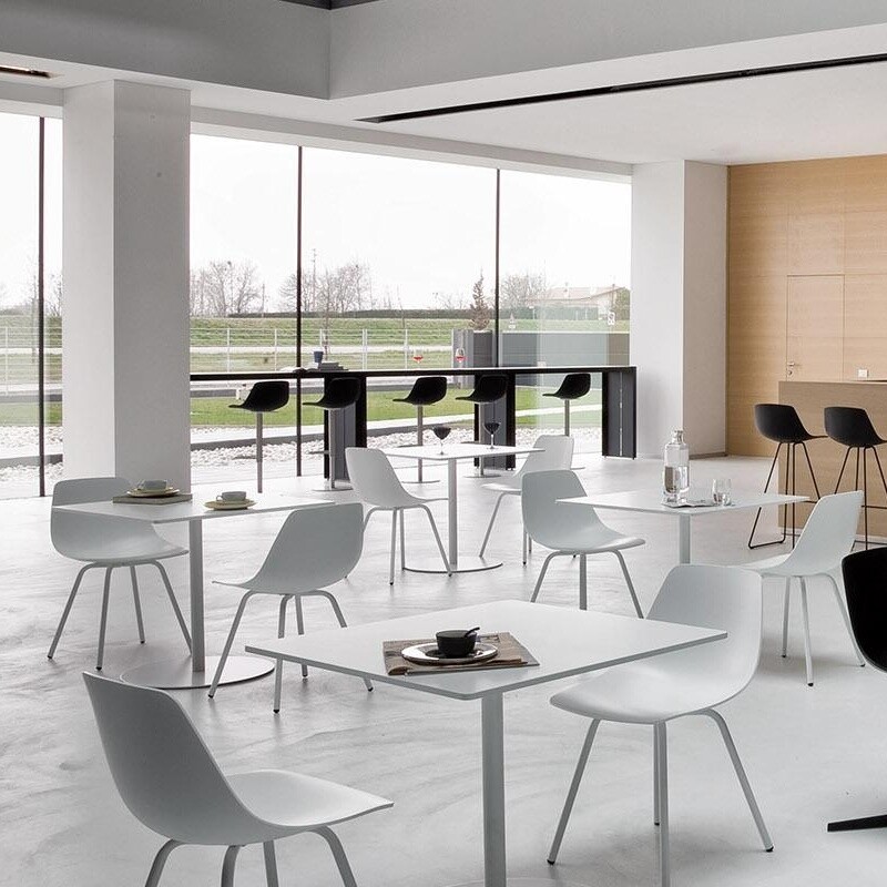 Miunn S104T Bar Stool Frame Round 75-100cm