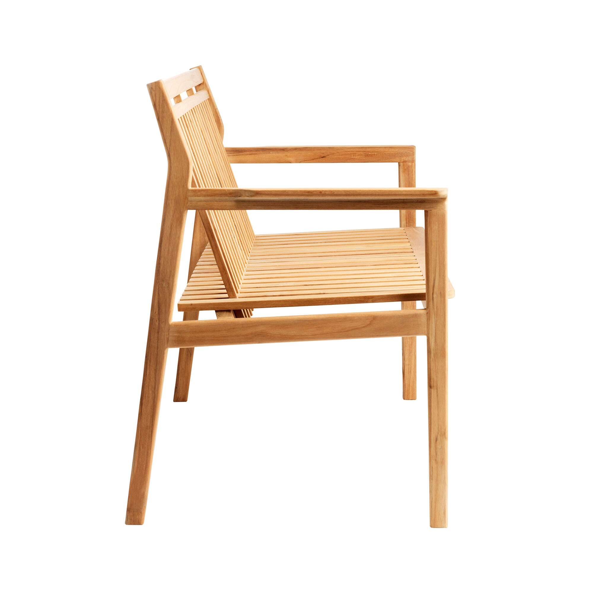 M12 Sammen Garden Bench with Backrest 2 Seater