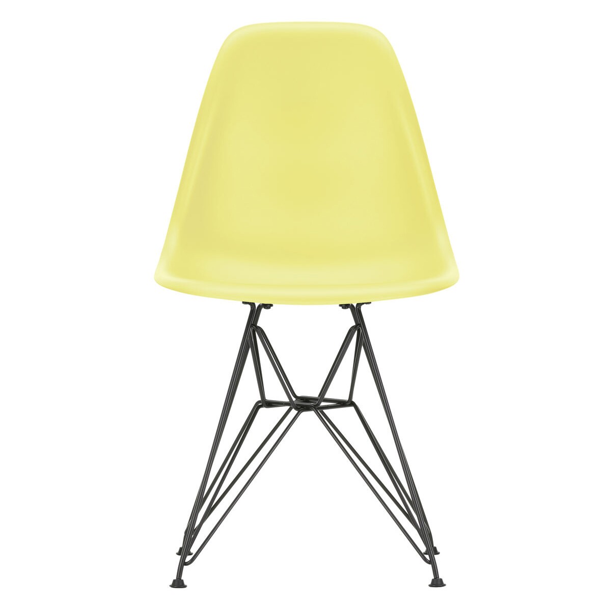 Eames Plastic Side Chair DSR RE Black Base