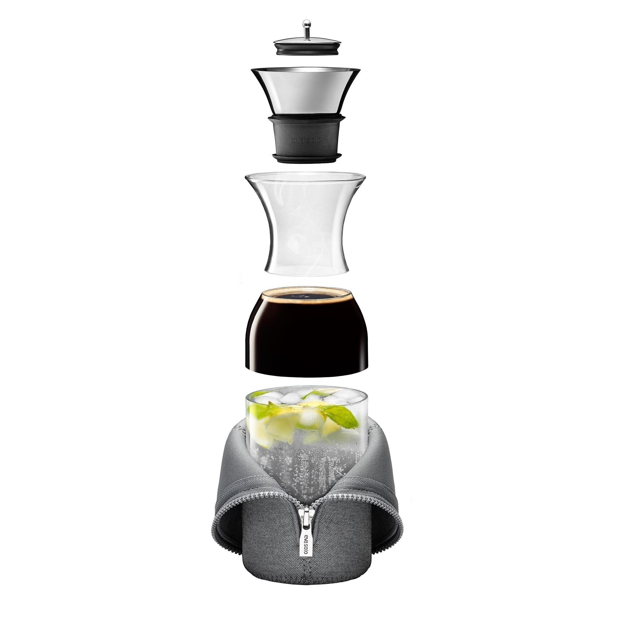 Fridge Carafe with Neoprene Cover 1L