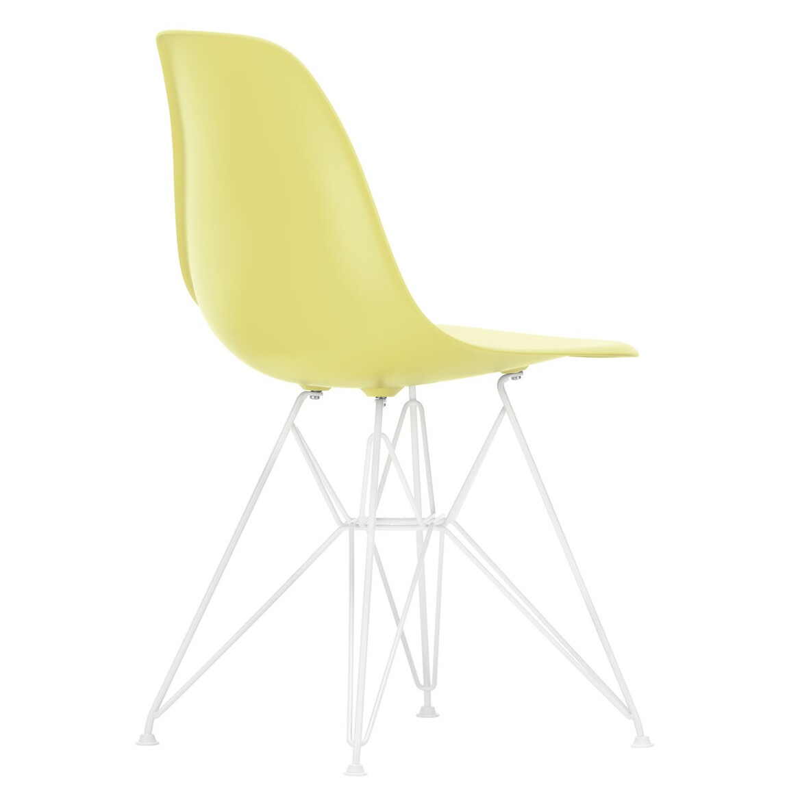 Eames Plastic Side Chair DSR RE White Base