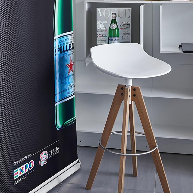 Flow Barstool Frame Oak 78cm