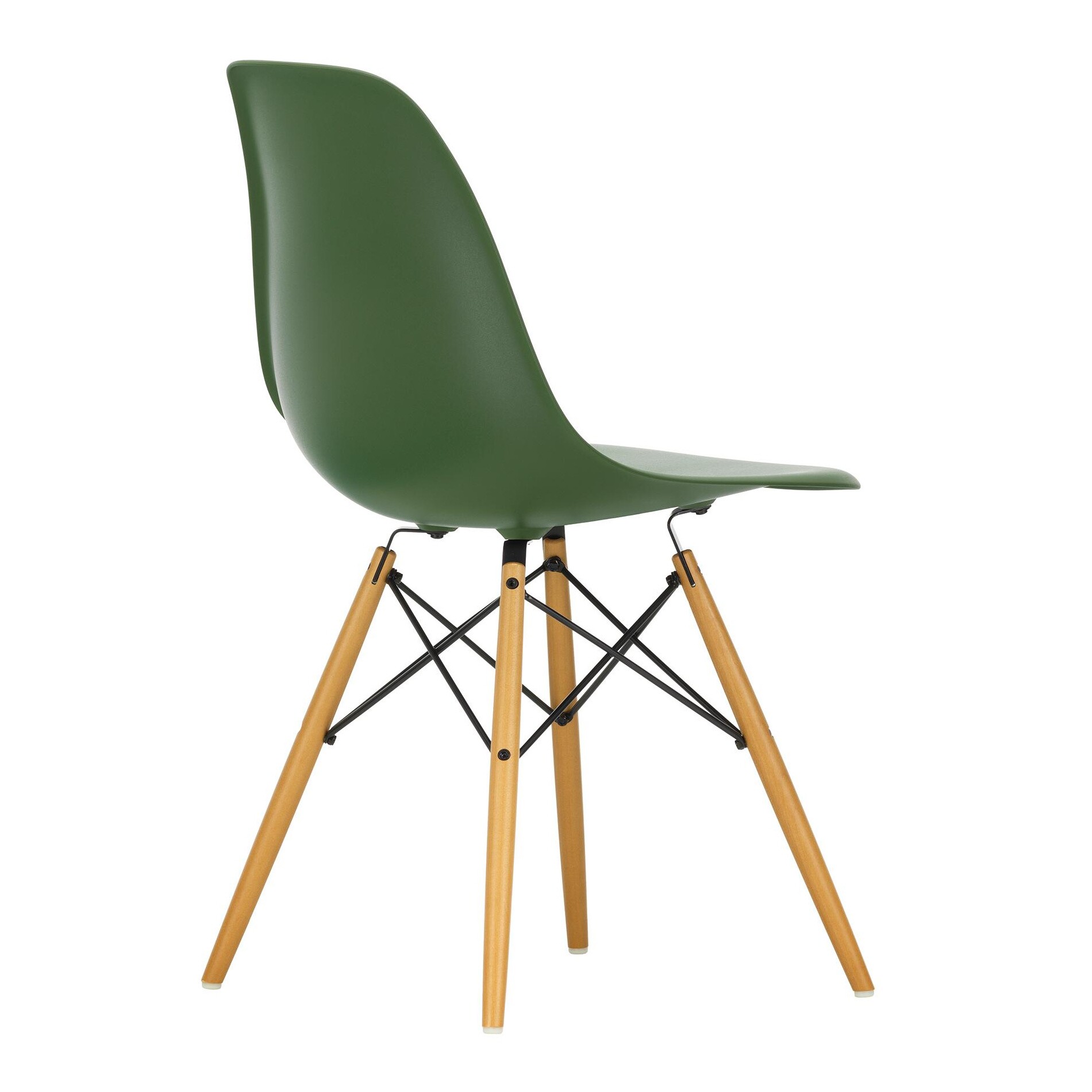 Eames Plastic Side Chair DSW RE Golden Maple