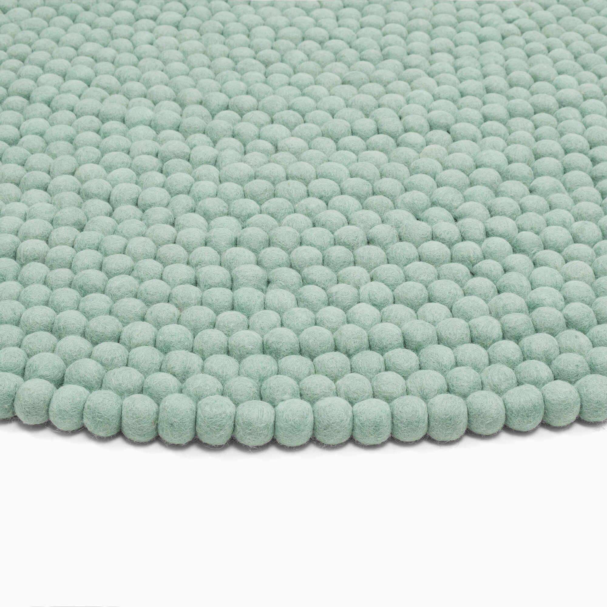 Fine Felt Ball Rug