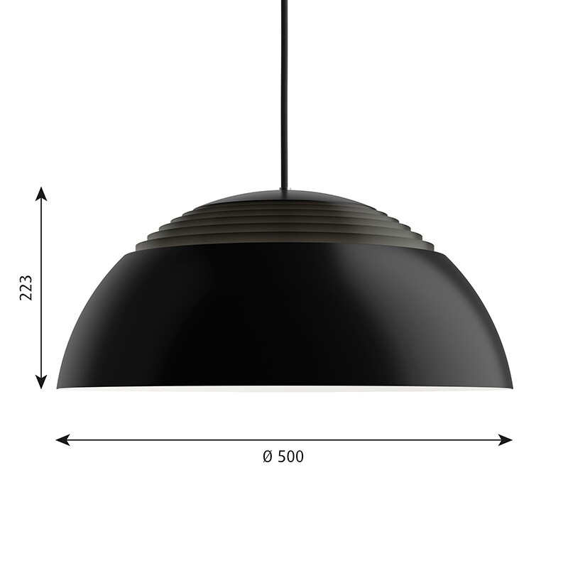 AJ Royal LED Suspension Lamp Ø 50cm