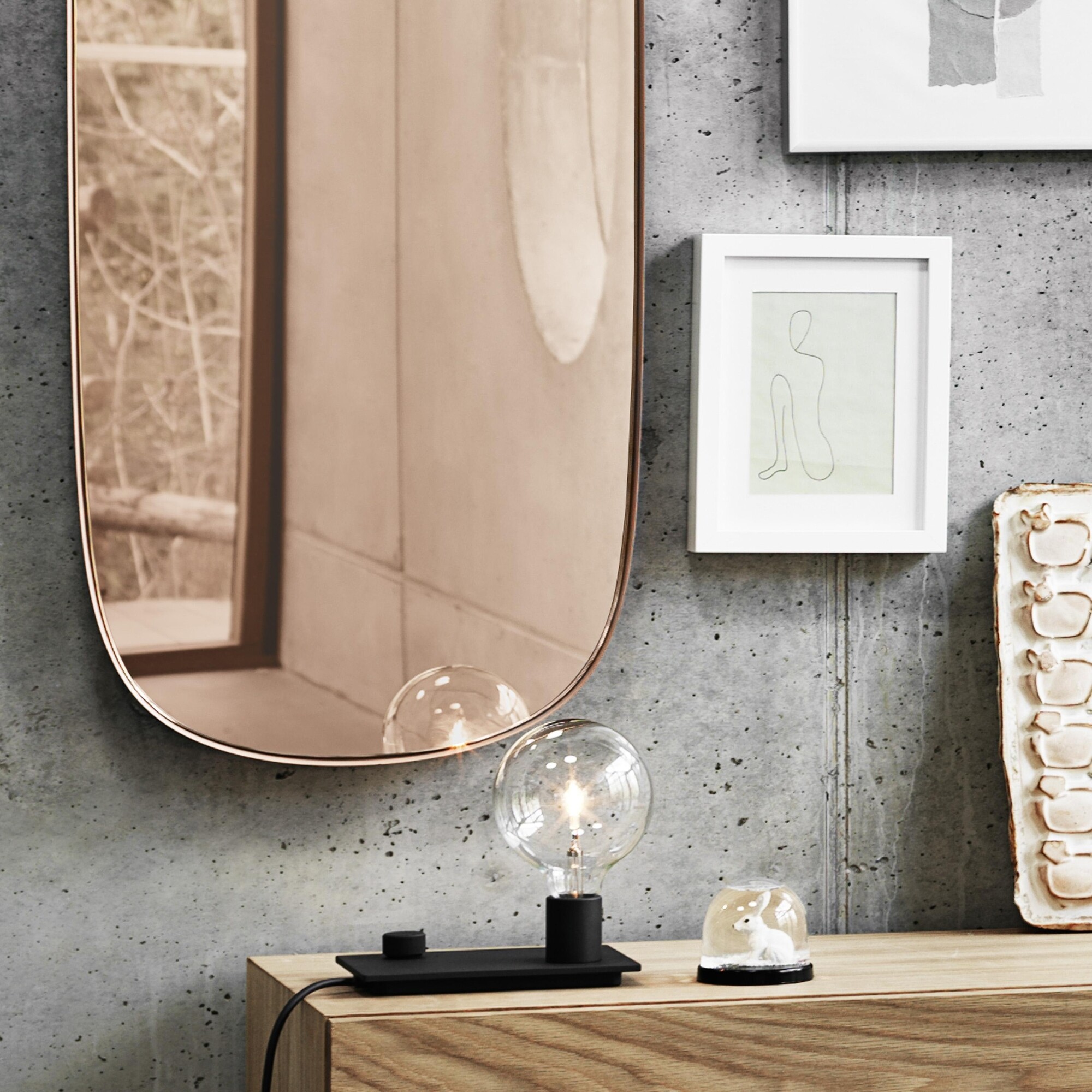Muuto Framed Mirror 118x44,5cm