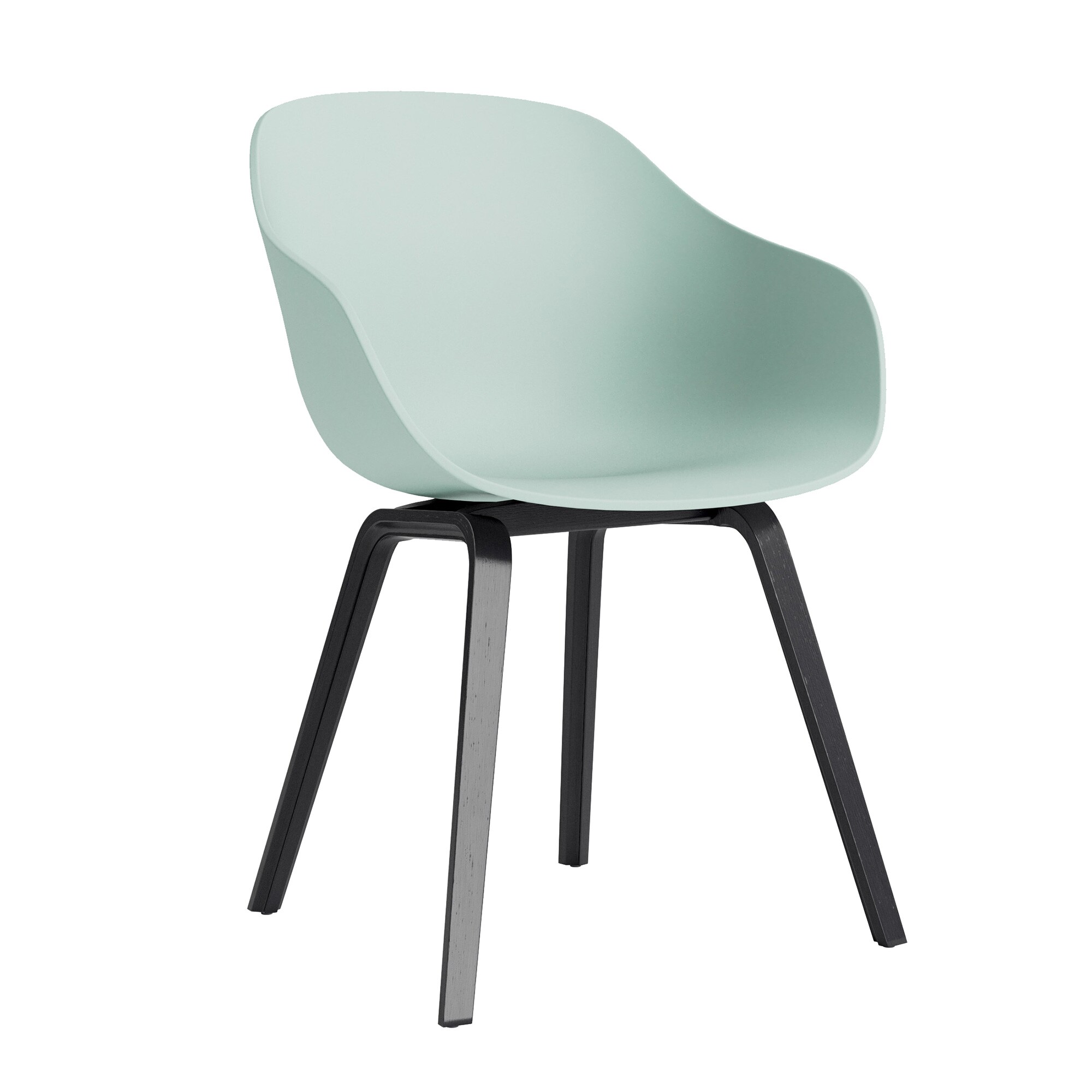 About a Chair AAC 222 2.0 Armchair Black Lacquered Oak