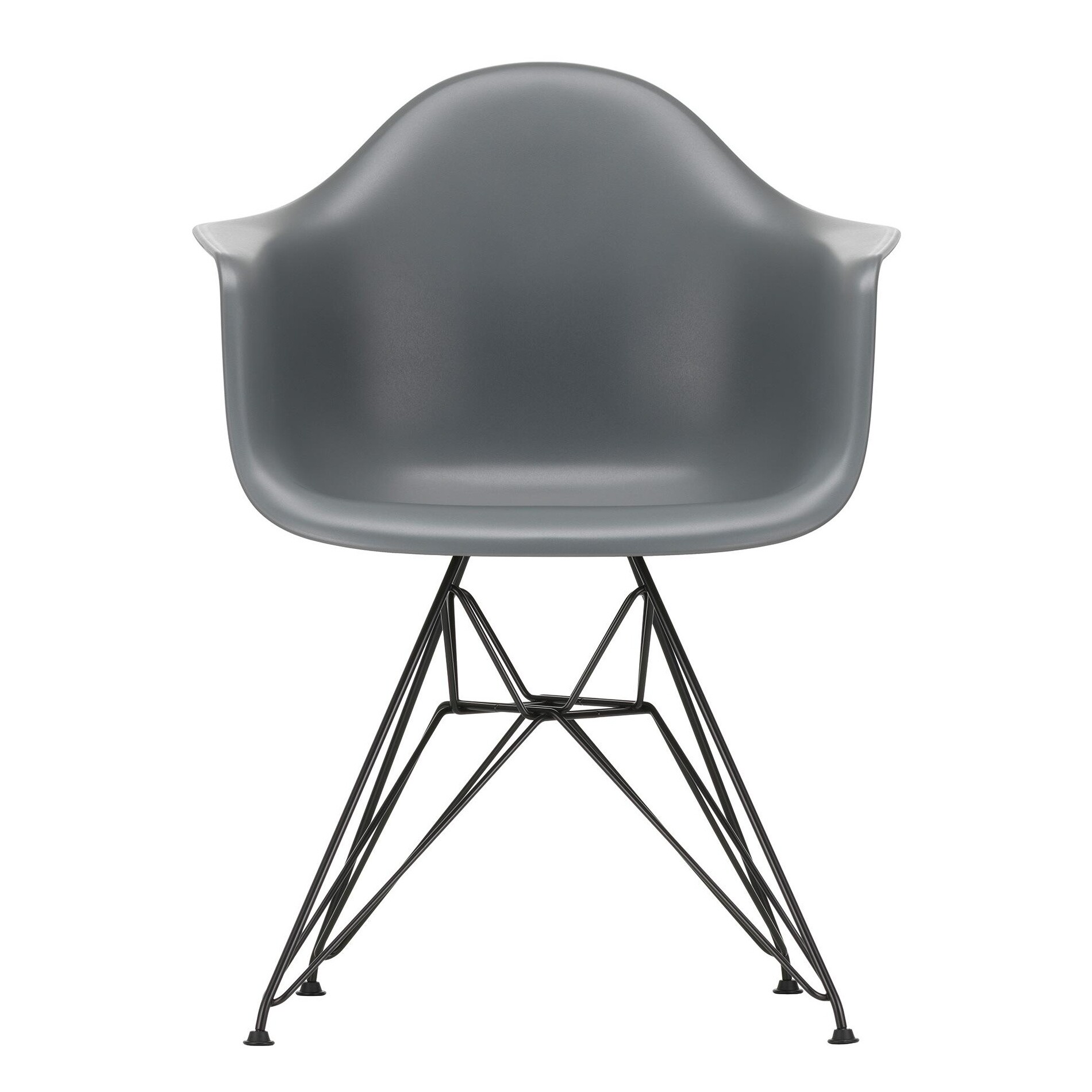 Eames Plastic Armchair DAR RE Black Base