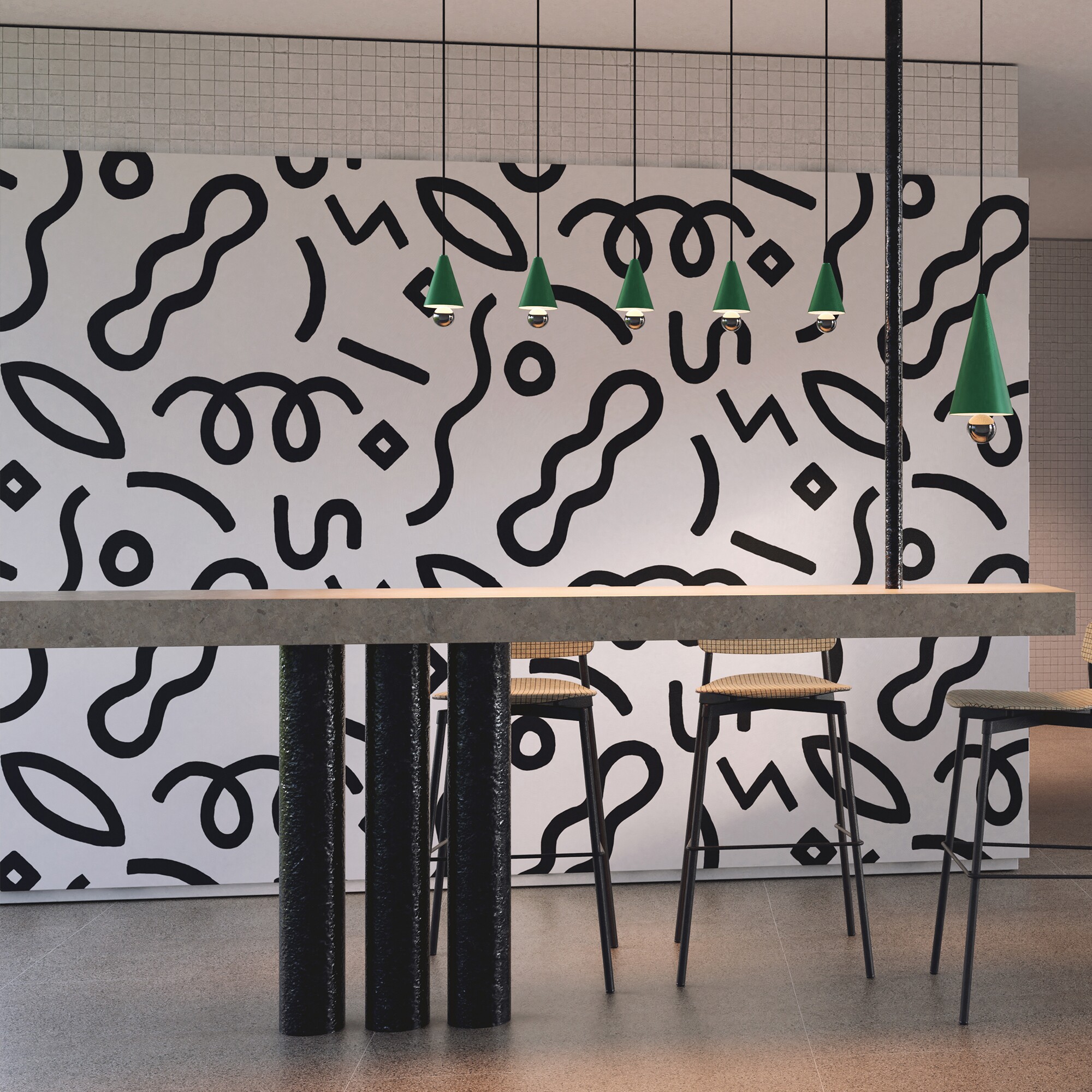 Cherry LED Suspension Lamp S