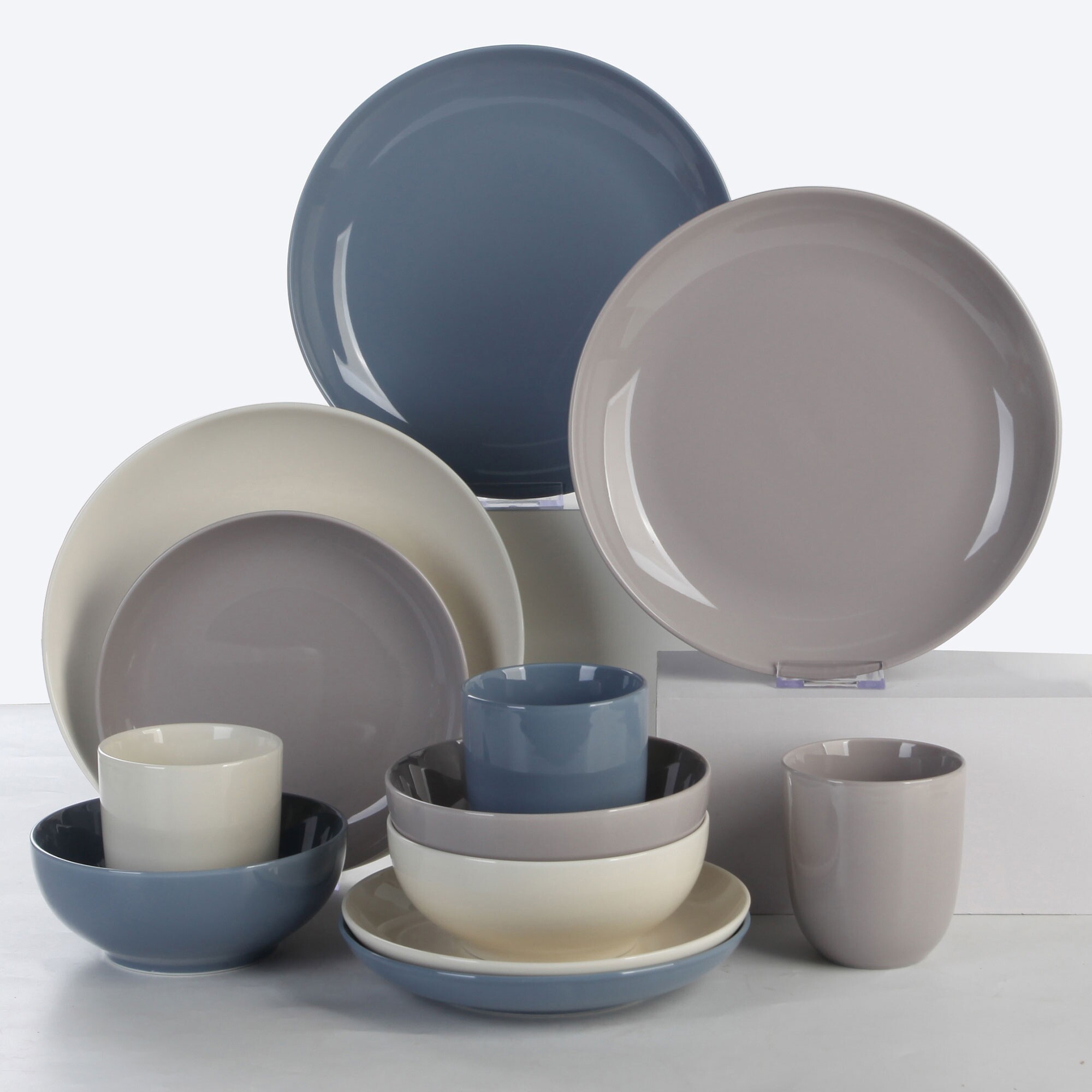 Mix & Match Tableware Set 4 Piece