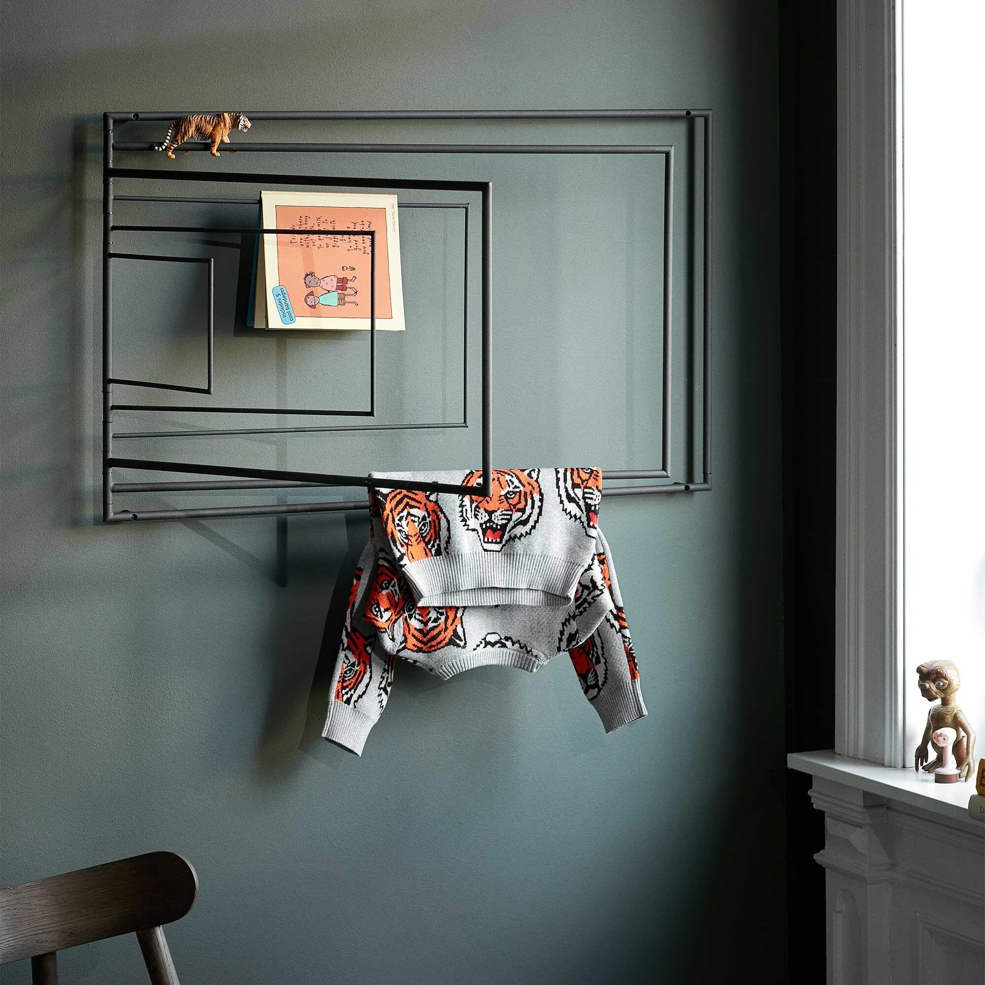 Frame Drying Horse Wall Mounted