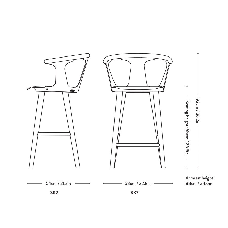 In Between SK7 Barstool