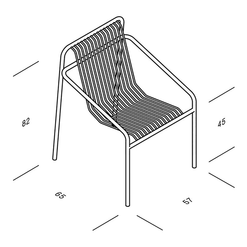 Ivy Garden Set Table 90cm+ 2 Armchairs