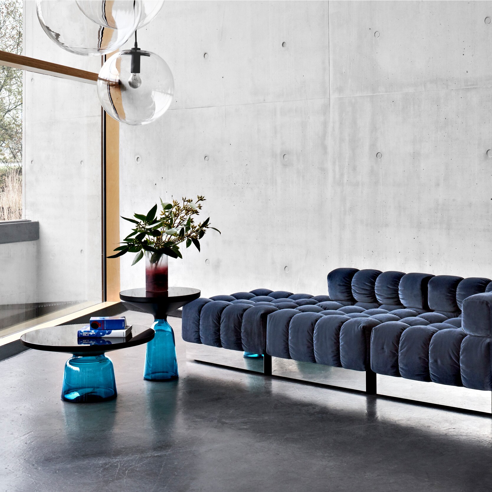 Bell Side Table Steel