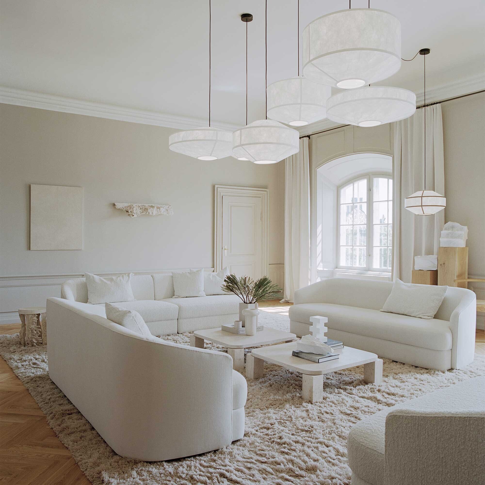 Kite Suspension Lamp Ø 55cm