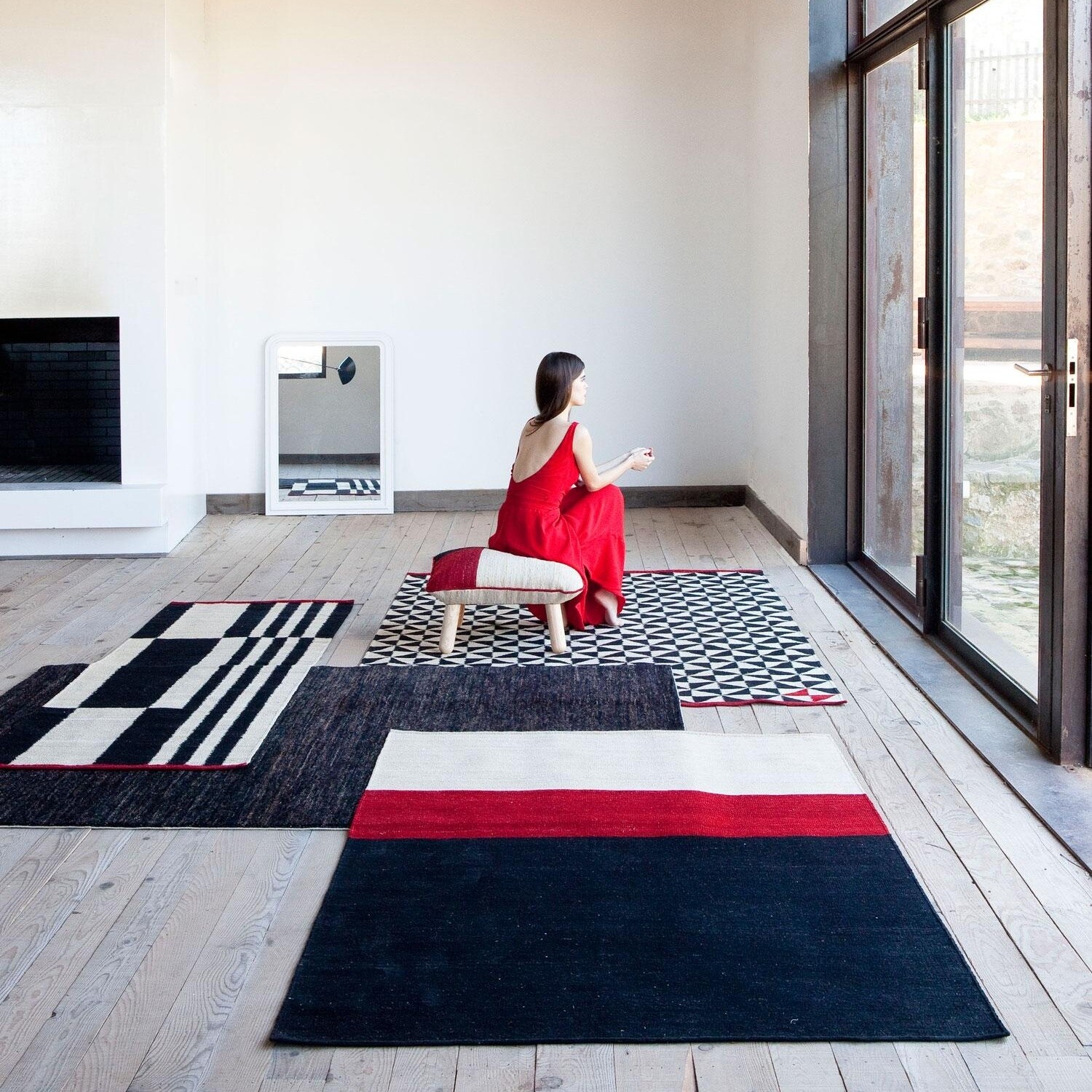 Mélange Stripes 1 Kilim Carpet Runner 80x240cm