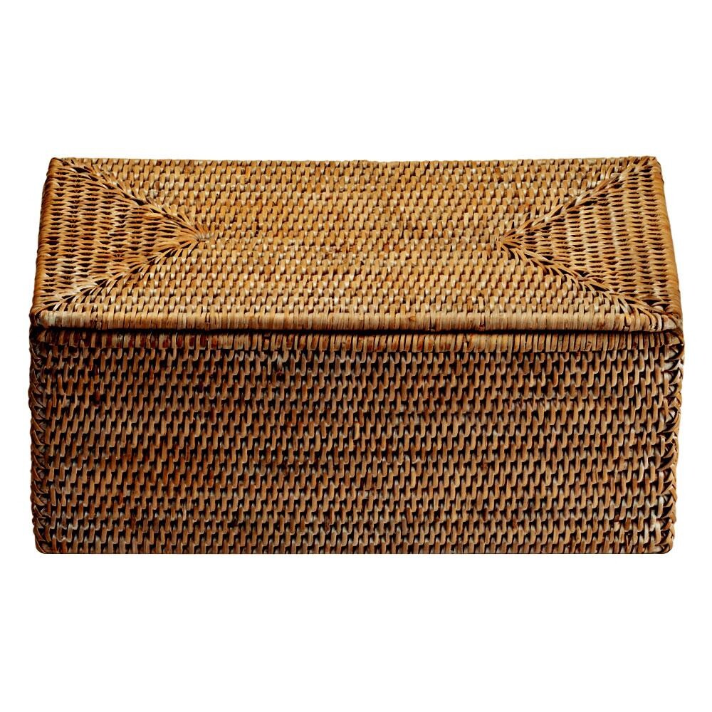 Basket UTBMD Rattan Box with Cover