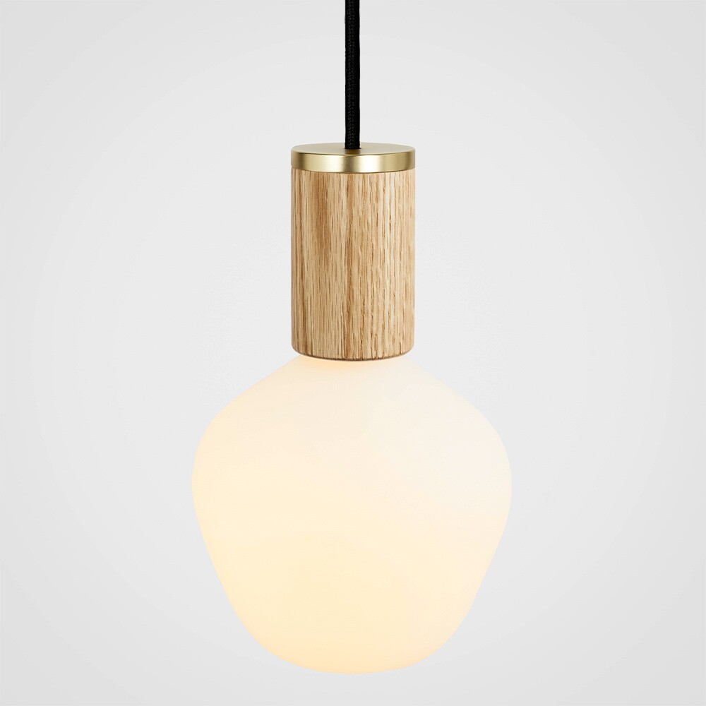 Oak Knuckle Suspension Lamp