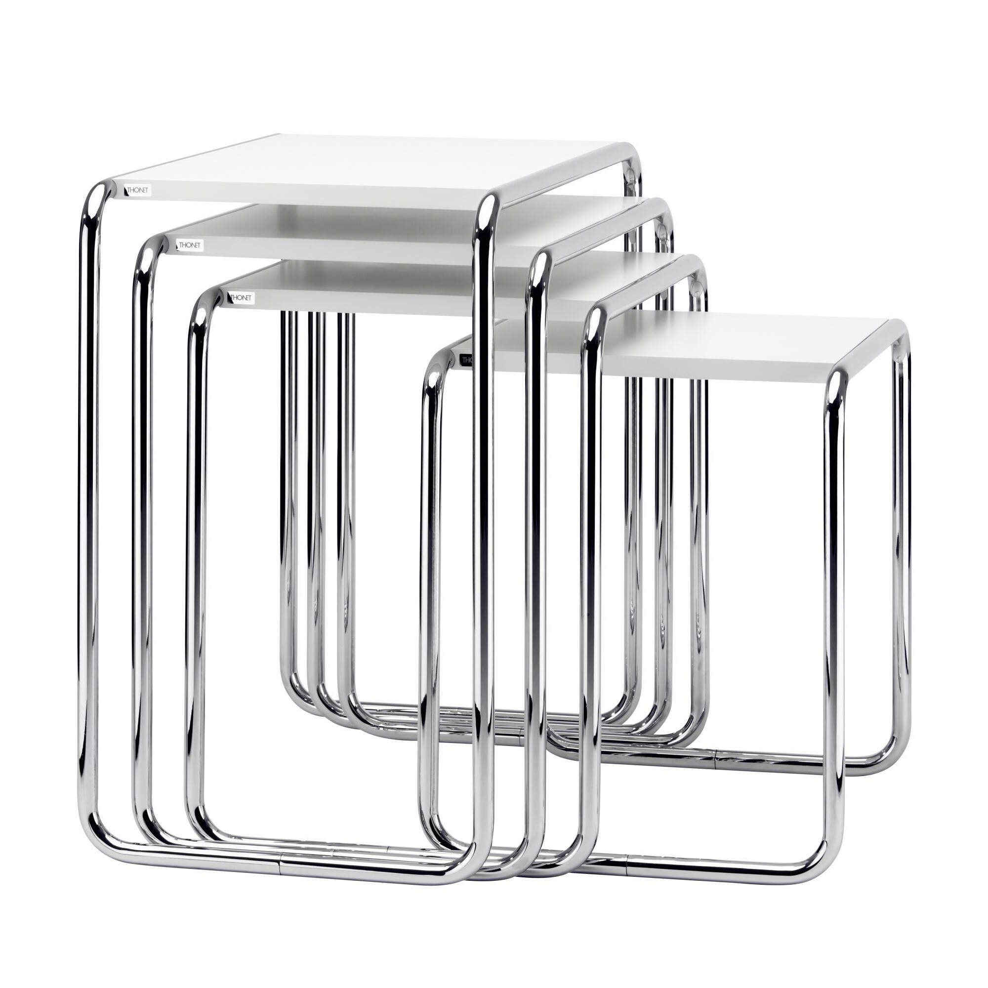 B 9 Side Table Set of 4 Ash