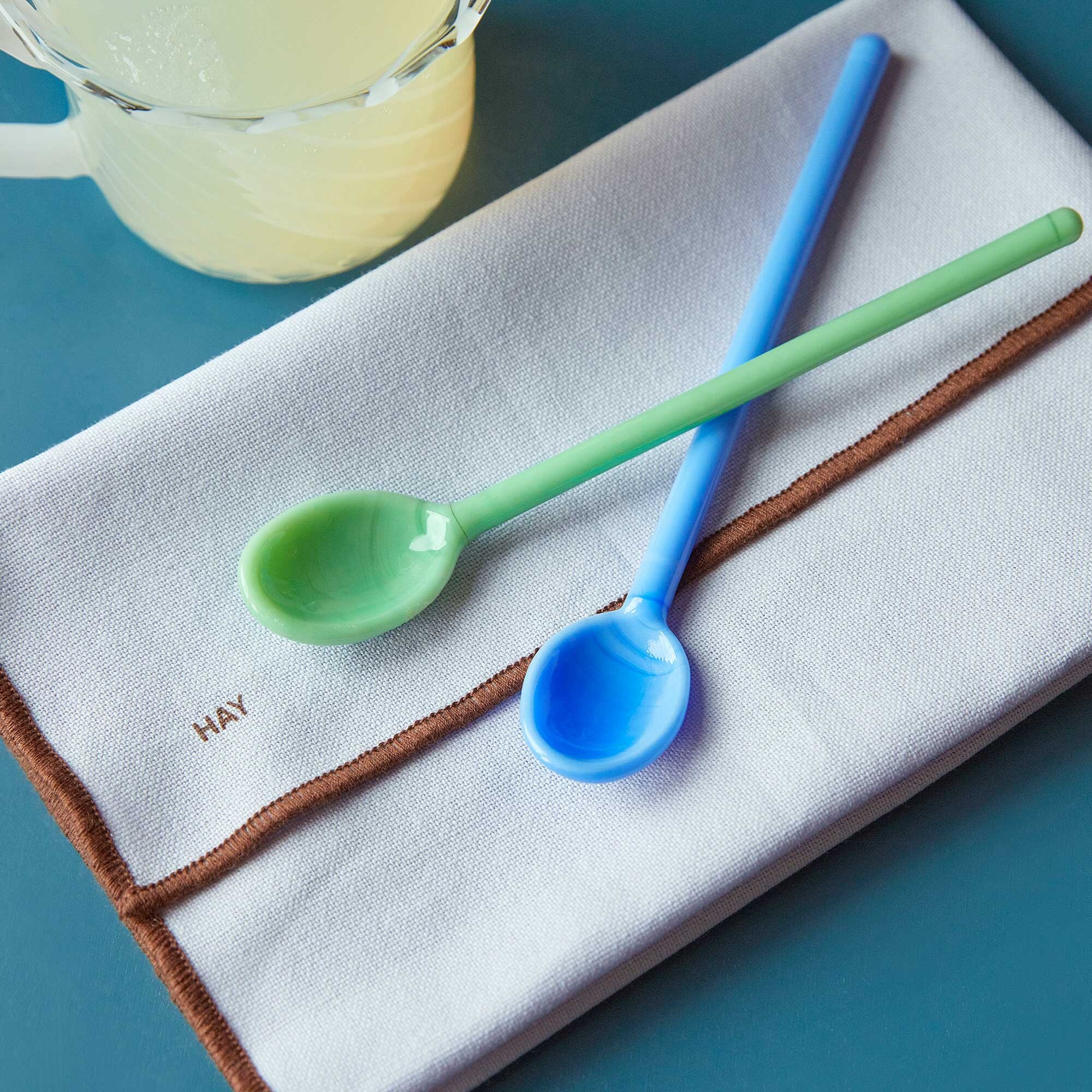 Glass Spoon Set of 2