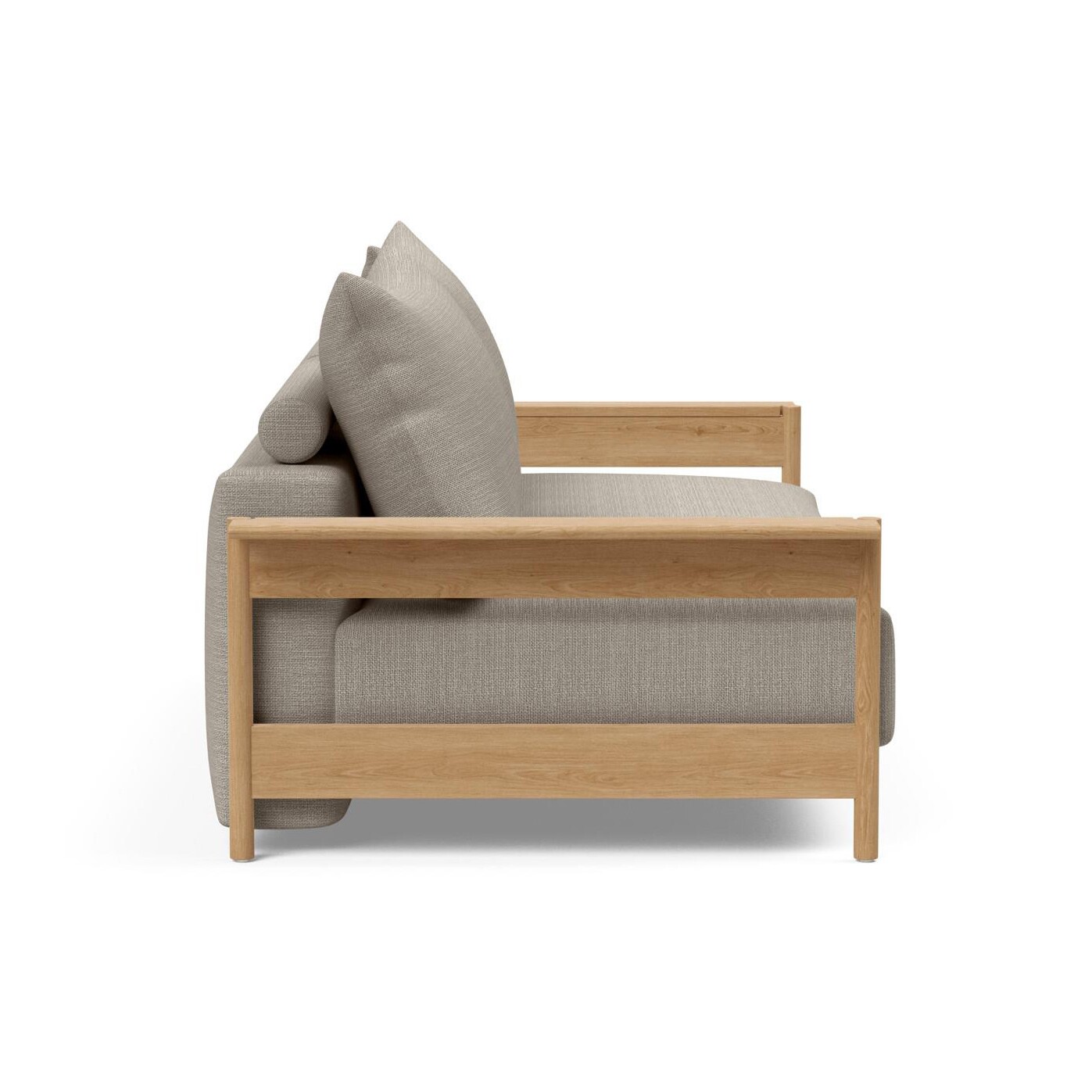 Malloy Wood Sofa Bed 230x118cm