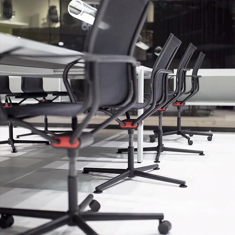 D1 Office Chair Four-Legged Frame