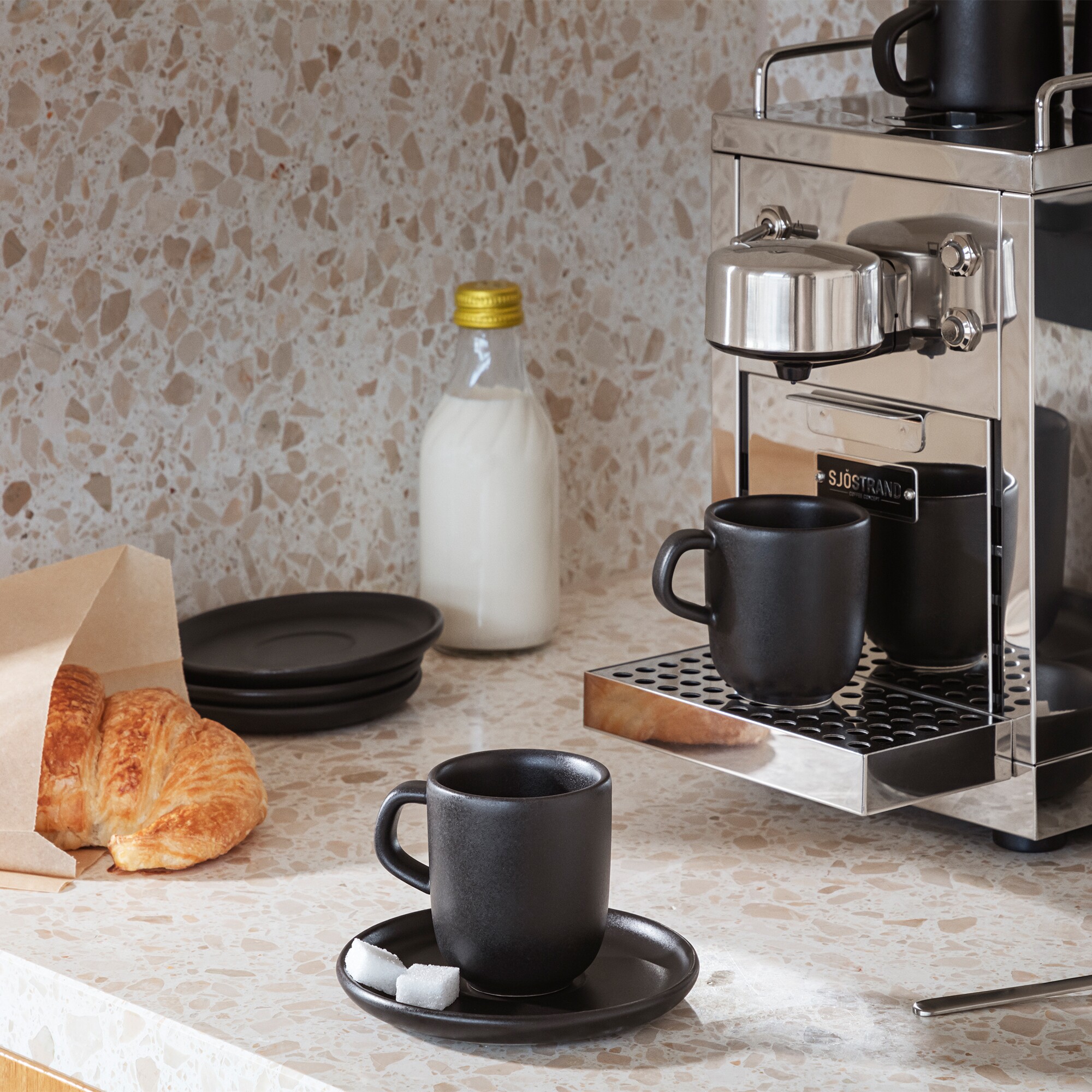 Nordic Kitchen Espresso Cup with Saucer 6.5cl