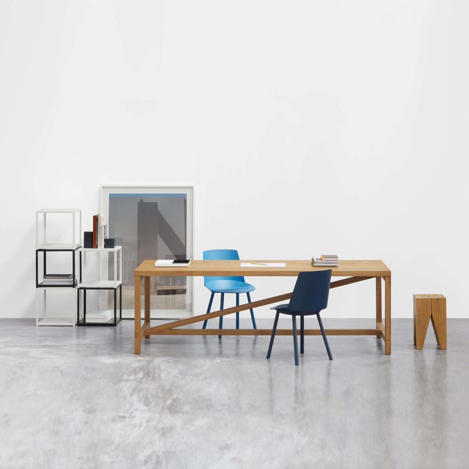 e15 TA21 Platz Dining Table H 75cm