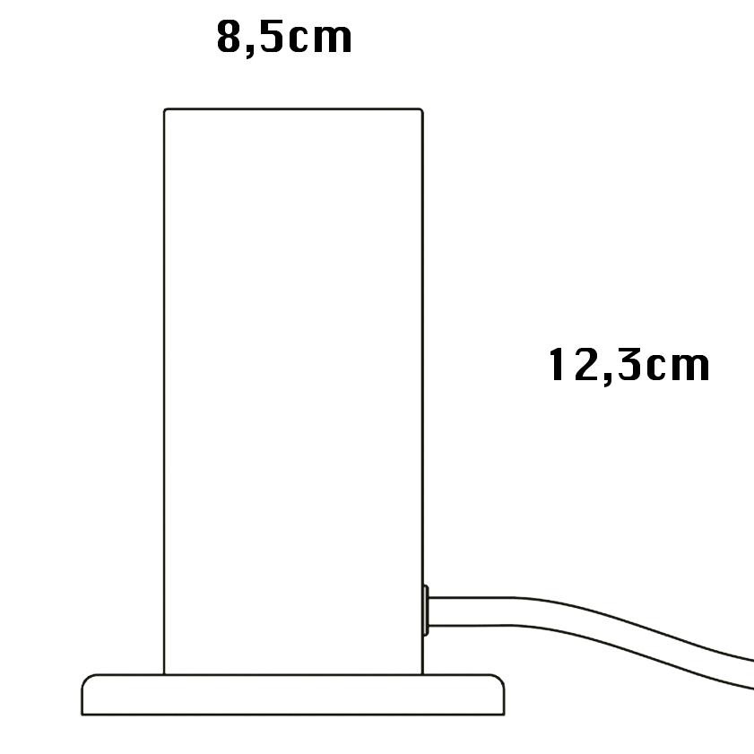 Oak Knuckle Table Lamp