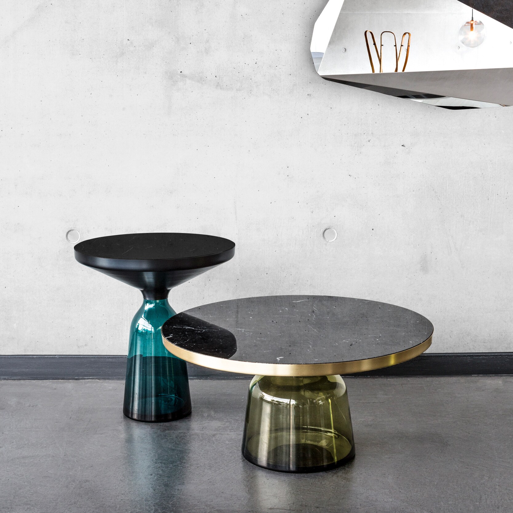 Bell Side Table Steel