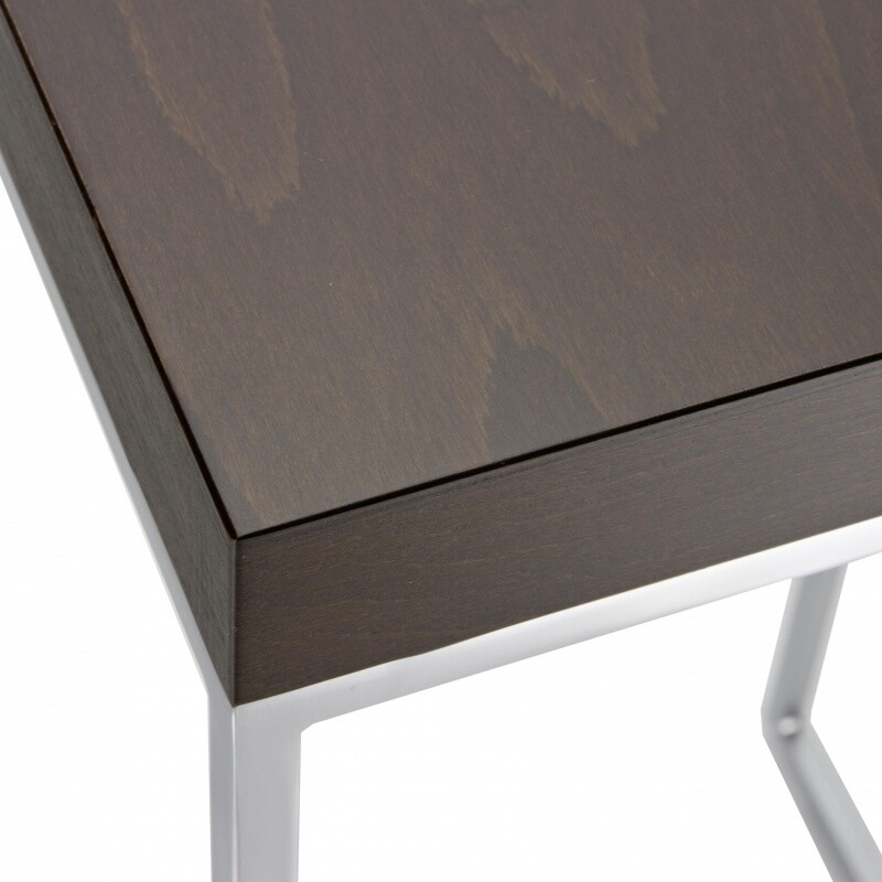 Cubo S62 Bar Stool Seat Solid Wood H75cm