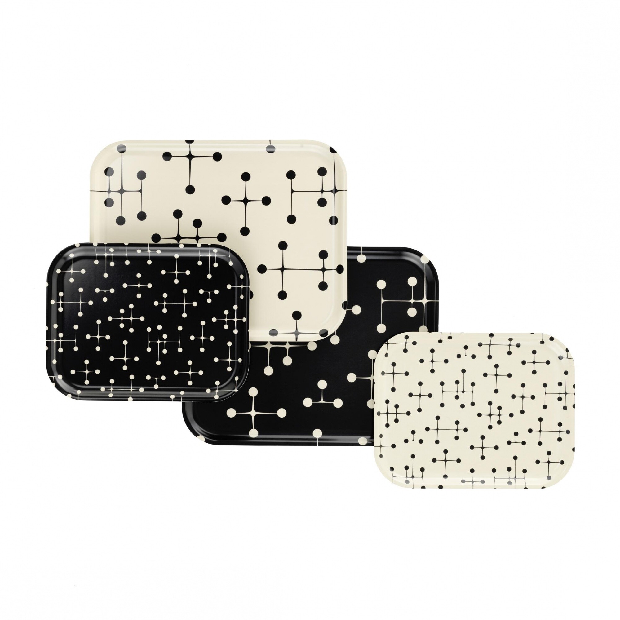 Classic Tray Dot Pattern Light